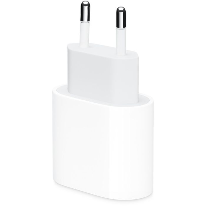 Apple Cargador de Pared USB-C 20W Blanco - Compatible con iPad Pro y iPhone 8 o posterior