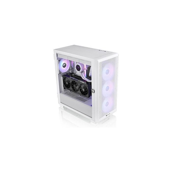 Thermaltake S250 TG ARGB Snow White Torre ATX Blanca con Panel de Vidrio Templado 4