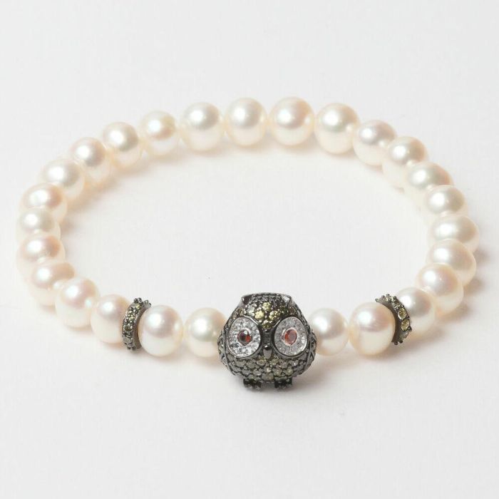 Pulsera Mujer Lancaster JLA-BR-OWL-3-WH 16 mm Pulsera Mujer Lancaster JLA-BR-OWL-3-WH 16 mm