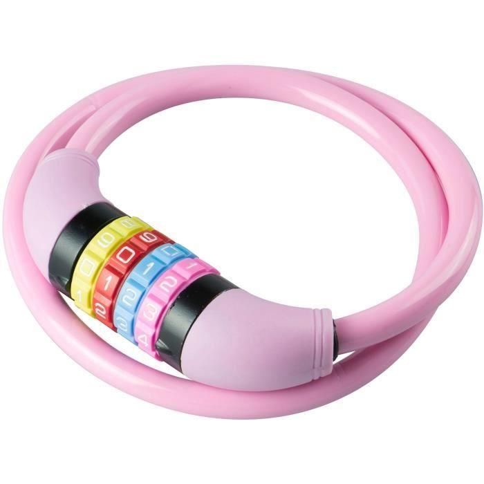 Candado para bicicleta para niños - BURG WACHTER - 210 C 65 KIDS - Color, código, 65 cm, acero 10 mm 1 Candado para bicicleta para niños - BURG WACHTER - 210 C 65 KIDS - Color, código, 65 cm, acero 10 mm 1