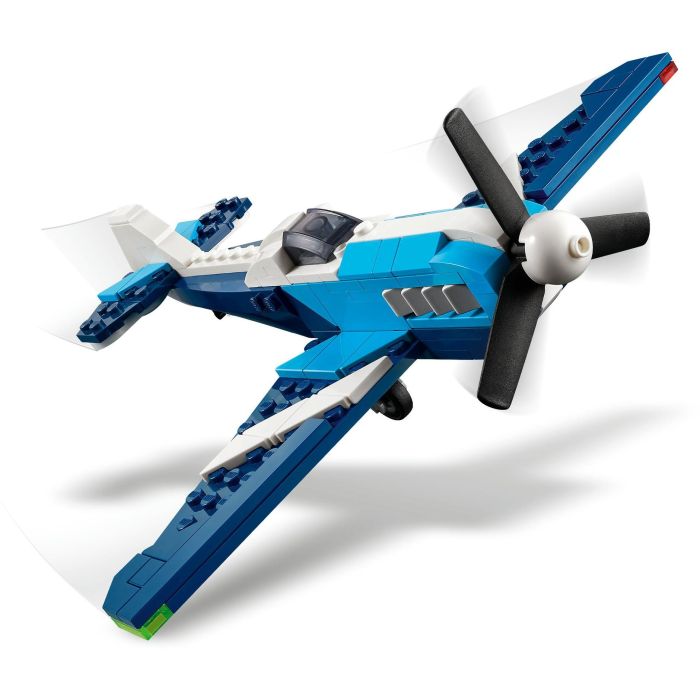 LEGO 31160 Creator 3-en-1: Avión de Carreras. Juego de Construcción para Niños y Niñas 7+ años. 178 Piezas 3