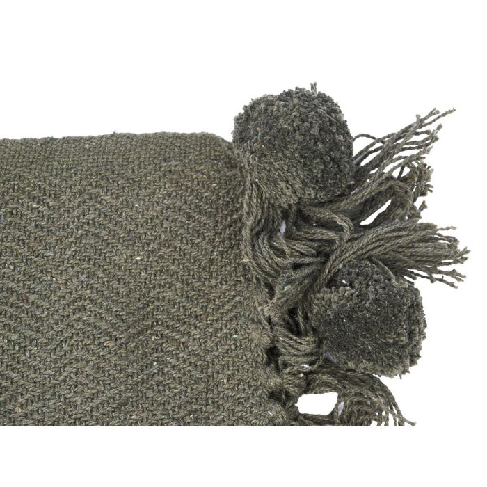 Giftdecor Multiusos Pompon Verde 180 x 220 cm (Set de 8) 3