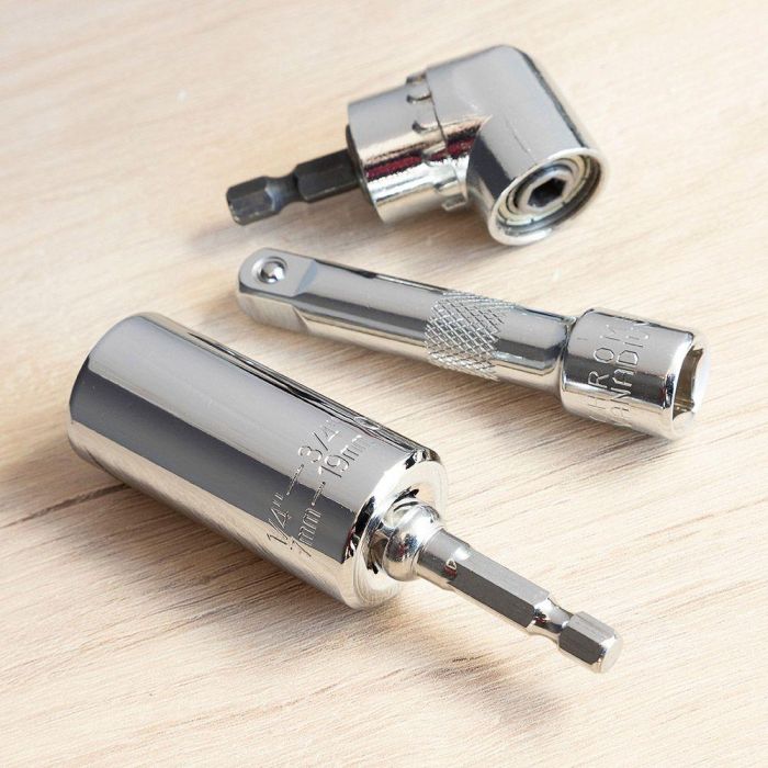 Llave de Vaso Universal con Accesorios Uniscrew InnovaGoods Llave de Vaso Universal con Accesorios Uniscrew InnovaGoods