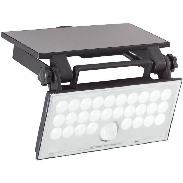 Brilliant Aplique de exterior LUTON BRI4004353437793 LED y Solar con Detector de Movimiento en Negro 4