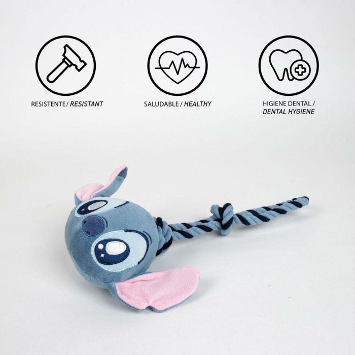 Cerdá Juguete de Cuerda para Perro Disney Stitch - Color Azul - Medidas 15.0 x 33.0 x 10.0 cm 3 Cerdá Juguete de Cuerda para Perro Disney Stitch - Color Azul - Medidas 15.0 x 33.0 x 10.0 cm 3