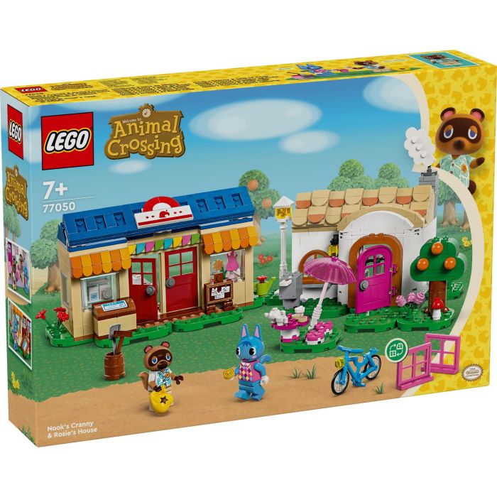 Lego 77050 Animal Crossing MiniNook y Casa de Minina con Minifiguras de Tom Nook y Minina 6
