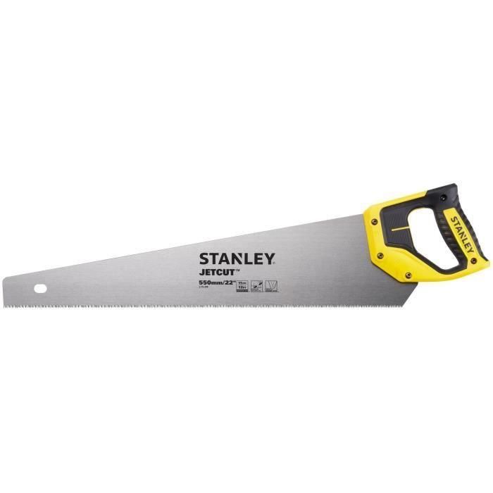 Stanley 2-15-244 Sierra de mano Jetcut Corte fino 550 mm 1