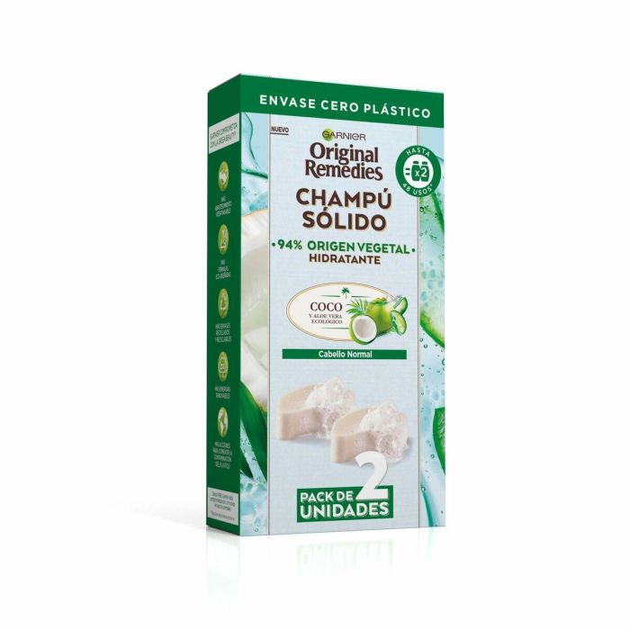 Garnier Original Remedies Champú Sólido Hidratante De Coco