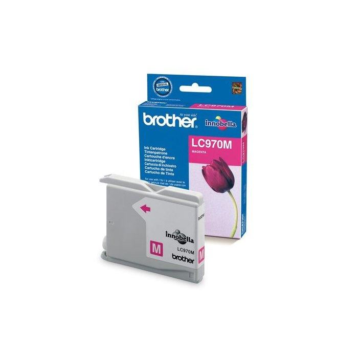 Cartucho Inkjet Brother Lc 970M Magenta Mfc-135/150/235/260 (300 Pag.)