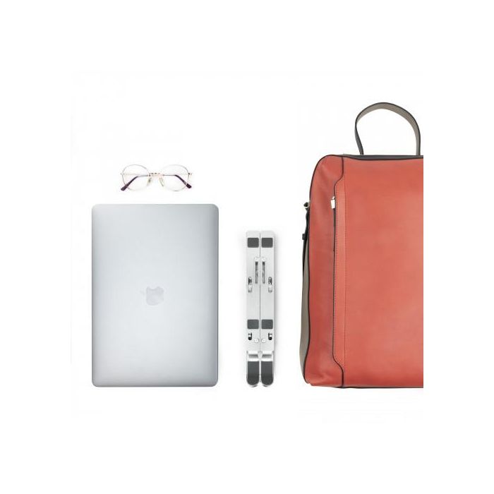 TooQ TQLRS0033-AL Soporte para Portátiles hasta 15" y Tablets Elevador Plegable Plata 11