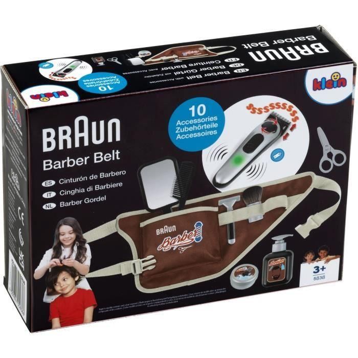 Cinturón de barbero - KLEIN - 5838 - Con cortapelos electrónico y accesorios - A partir de 3 años 4 Cinturón de barbero - KLEIN - 5838 - Con cortapelos electrónico y accesorios - A partir de 3 años 4