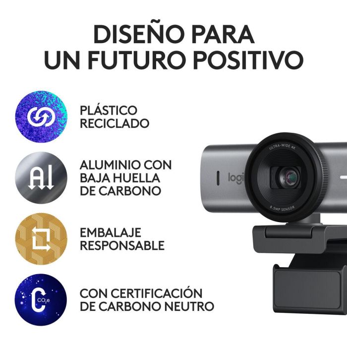 Webcam Logitech 960-001559 4K Ultra HD 9 Webcam Logitech 960-001559 4K Ultra HD 9