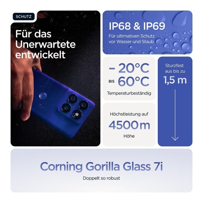 Motorola Edge 60 Pro 512 GB 12 GB Dazzling Blue 9