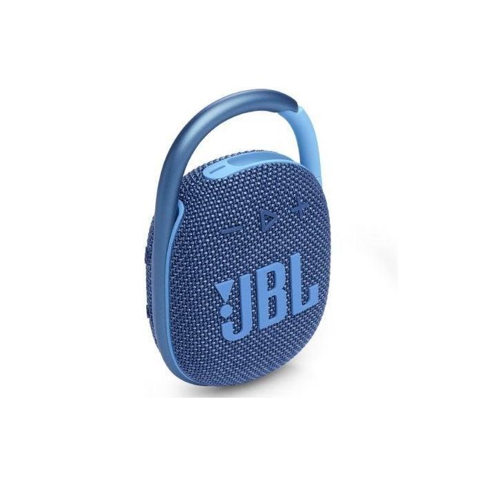 JBL JBLCLIP4ECOBLU Altavoz Portátil Bluetooth Clip 4, 5W, Sonido Pro Original, Mosquetón Integrado, Resistente Agua/Polvo, 10 Horas, Azul 1 JBL JBLCLIP4ECOBLU Altavoz Portátil Bluetooth Clip 4, 5W, Sonido Pro Original, Mosquetón Integrado, Resistente Agua/Polvo, 10 Horas, Azul 1