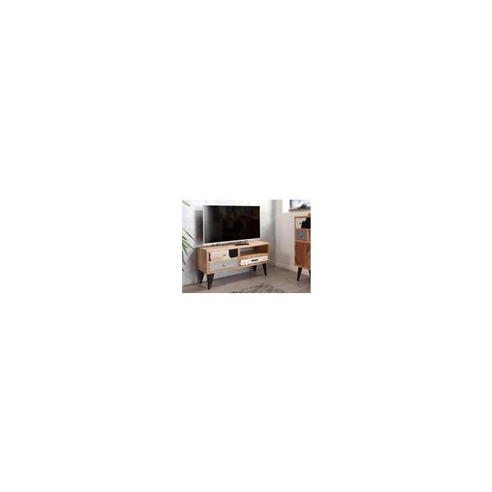 Mueble Tv Colonial DKD Home Decor Marron Negro 42 x 52 x 100 cm