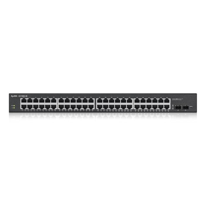 Zyxel GS1900-48 V2 M RM Switch L2 Gestionable 48 Puertos Gigabit Ethernet + 2 SFP Montaje en rack 2 Zyxel GS1900-48 V2 M RM Switch L2 Gestionable 48 Puertos Gigabit Ethernet + 2 SFP Montaje en rack 2