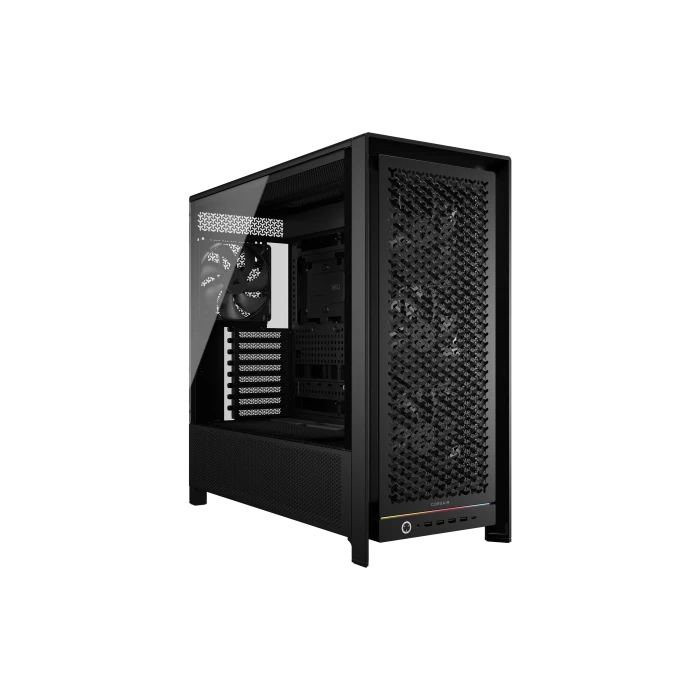 Corsair CC-9011307-WW 5000D RS Midi Tower PC Negro para Gaming. Cristal Templado, ATX/EATX, ventiladores de 140mm