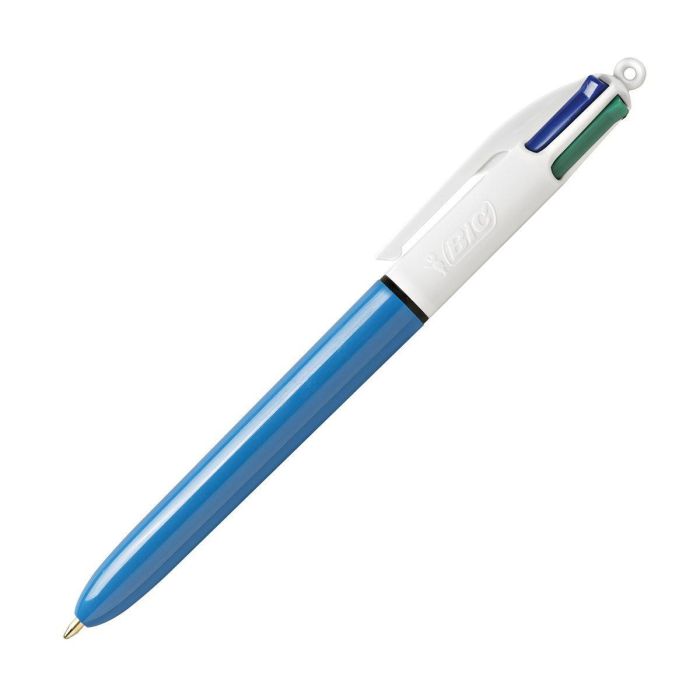 Boligrafo 4 colores punta de 1 mm clasico