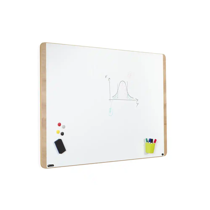 Rocada Pizarra Blanca Lacada Magnética Gama Natural 115x75 cm 1