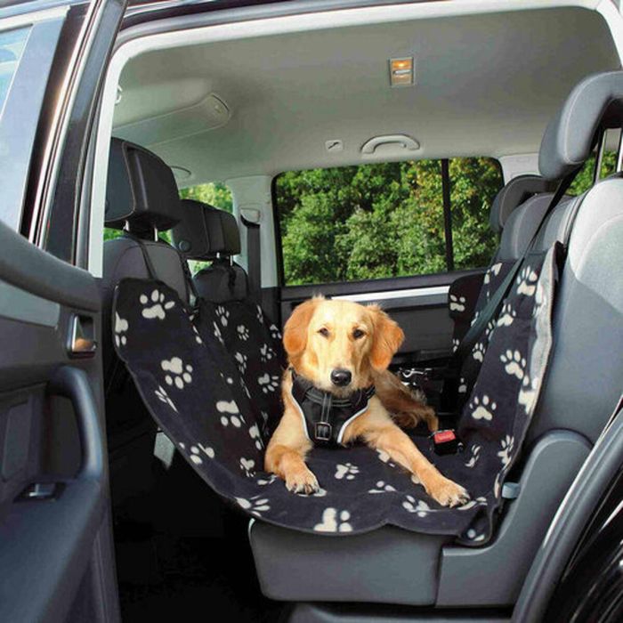 Funda Protectora de Asiento Individual de Coche para Mascotas Trixie 1 Funda Protectora de Asiento Individual de Coche para Mascotas Trixie 1