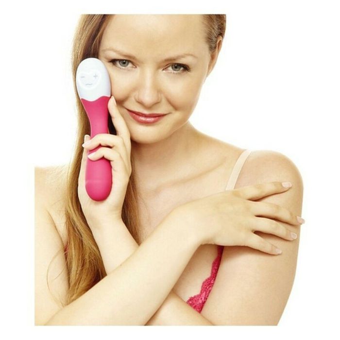 Vibrador Punto G Mustela 3000011046 Blanco/Rosa 1 Vibrador Punto G Mustela 3000011046 Blanco/Rosa 1
