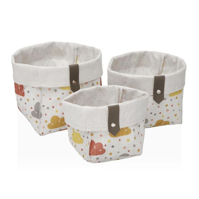 Cesta Versa Textil 10 x 10 x 10 cm 14 x 14 x 14 cm 12 x 12 x 12 cm Cesta Versa Textil 10 x 10 x 10 cm 14 x 14 x 14 cm 12 x 12 x 12 cm