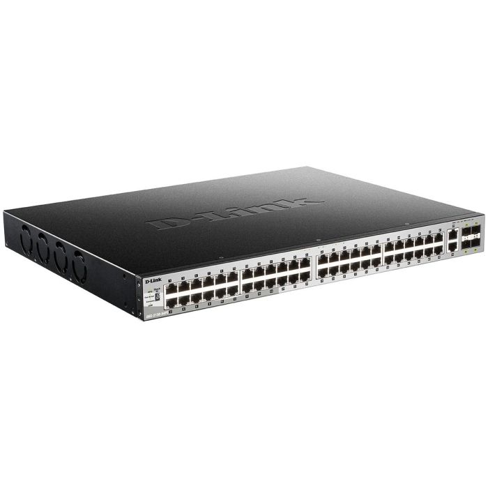 D-Link Switch Gestionado DGS-3130 L3 48 Puertos Gigabit Ethernet 4 Ranuras SFP+ 216 Gbps PoE 370W 1