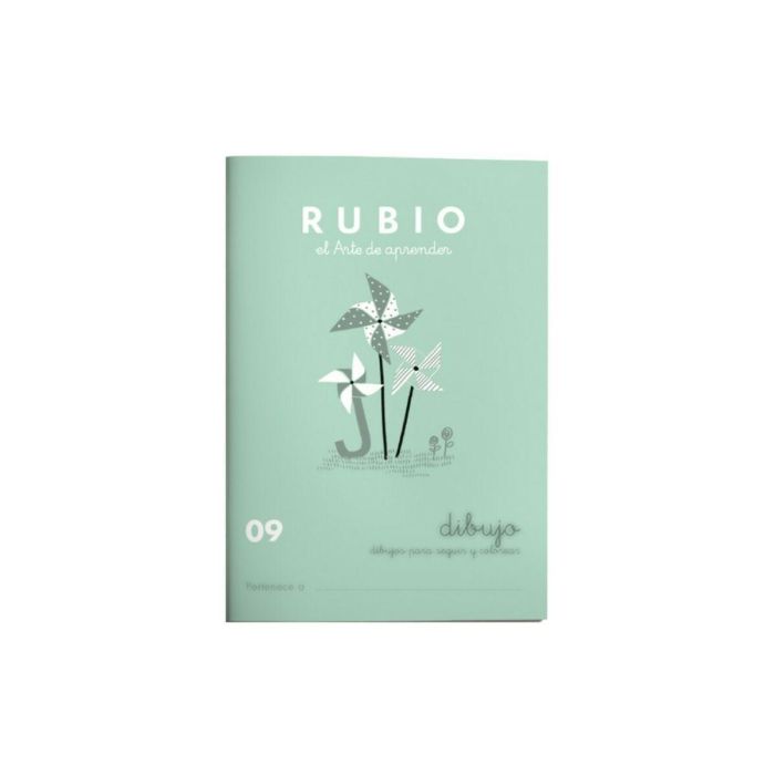 Cuaderno de Dibujo Rubio Nº09 A5 Español (10 Unidades) 1