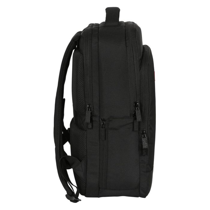 Mochila para Portátil y Tablet con Salida USB Marvel Negro 4