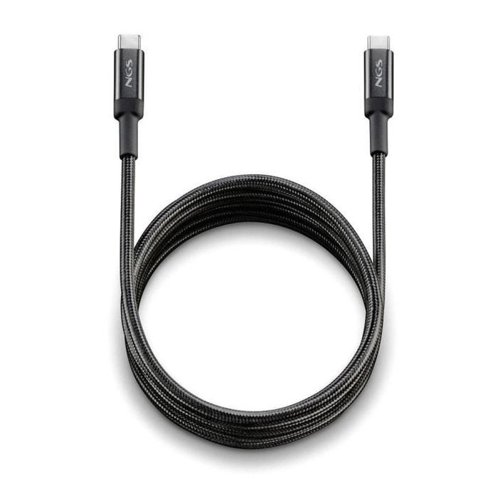 Cable USB NGS KNOT65W-2 2 m Negro 0 Cable USB NGS KNOT65W-2 2 m Negro 0