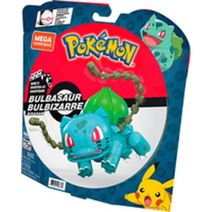 Mega Construx Pokémon Bulbasaur Set de Ladrillos de Construcción Articulado, 175 piezas, 10+ cm, Edad 7+ 16 Mega Construx Pokémon Bulbasaur Set de Ladrillos de Construcción Articulado, 175 piezas, 10+ cm, Edad 7+ 16