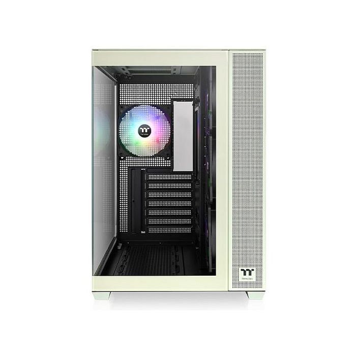 Thermaltake View 380 TG ARGB Matcha Green Midi Tower PC con Iluminación ARGB y Panel de Vidrio Templado