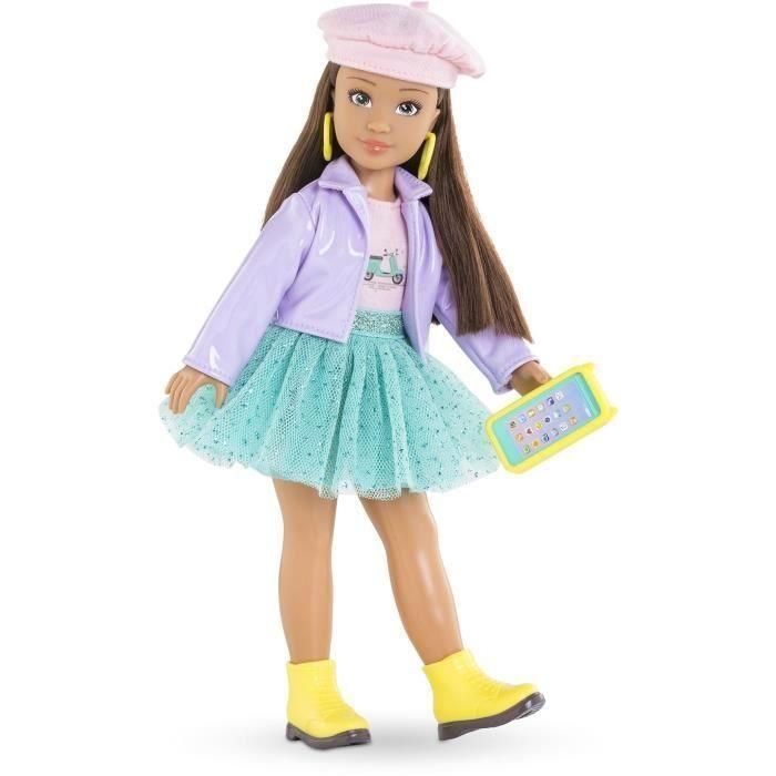 Corolle COR1697548024912 Muñeca Fashion Luna Fashion Week Paris 28 cm con 4 accesorios y aroma vainilla para 4+ años 3 Corolle COR1697548024912 Muñeca Fashion Luna Fashion Week Paris 28 cm con 4 accesorios y aroma vainilla para 4+ años 3