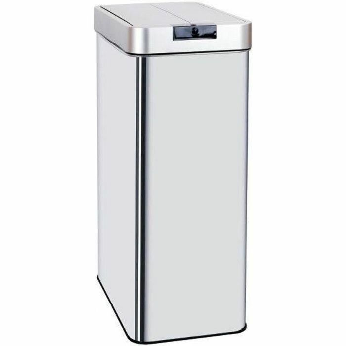 Kitchen Move SILVERLAKE Papelera de Cocina Automática 70L Rectangular Manos Libres Acero Inoxidable con Fleje 0 Kitchen Move SILVERLAKE Papelera de Cocina Automática 70L Rectangular Manos Libres Acero Inoxidable con Fleje 0