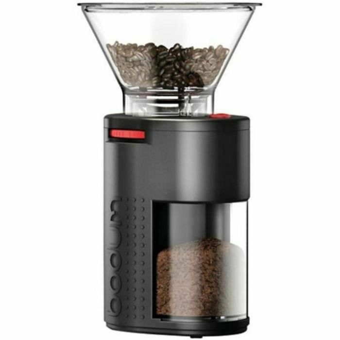 Bodum BISTRO Molinillo de Café Eléctrico con Muela de Acero Inoxidable y 160W de Potencia Bodum BISTRO Molinillo de Café Eléctrico con Muela de Acero Inoxidable y 160W de Potencia
