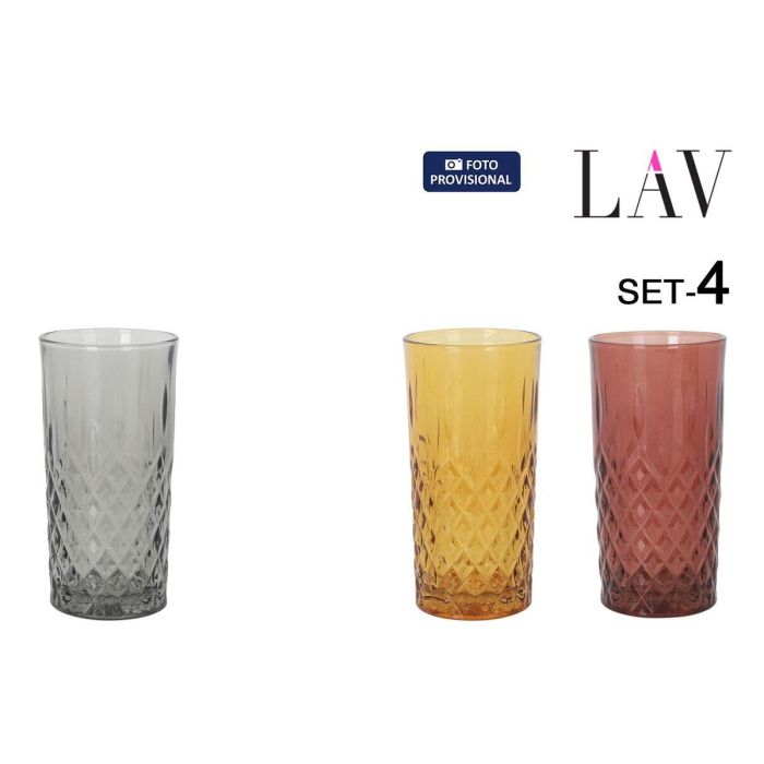 Set de Vasos LAV ODIN 4 Piezas (6 Unidades) 1 Set de Vasos LAV ODIN 4 Piezas (6 Unidades) 1