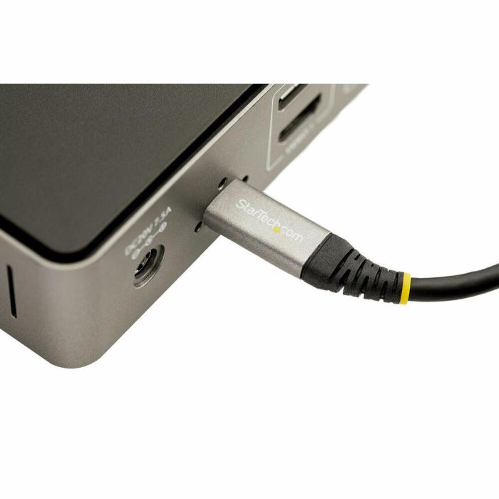 Cable USB C Startech USB315CCV2M Negro/Gris 2 m 4 Cable USB C Startech USB315CCV2M Negro/Gris 2 m 4