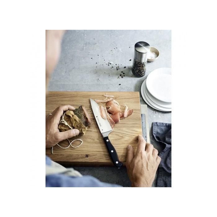 WMF 1892316032 Cuchillo Santoku Spitzenklasse Plus de Acero Inoxidable con Mango Ergonómico, Hoja de 18 cm, 32 cm 3 WMF 1892316032 Cuchillo Santoku Spitzenklasse Plus de Acero Inoxidable con Mango Ergonómico, Hoja de 18 cm, 32 cm 3