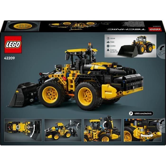 LEGO Technic 42209 Volvo L120 Cargadora de Ruedas Eléctrica, Juego de Construcción para Niños de 9+ Años 5