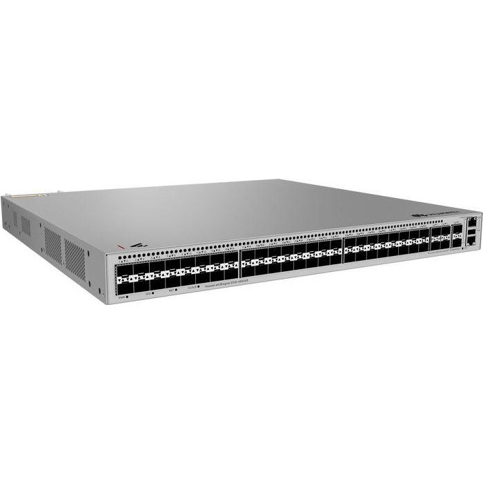 HUAWEI eKit 48*GE SFP ports, 4*10GE SFP+ ports, 2*12GE stack ports, with 1*AC power module 2 HUAWEI eKit 48*GE SFP ports, 4*10GE SFP+ ports, 2*12GE stack ports, with 1*AC power module 2