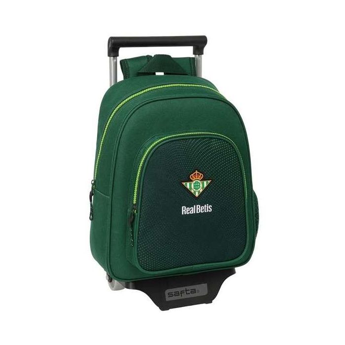 Mochila Escolar con Ruedas Real Betis Balompié Verde 28 x 34 x 10 cm 3