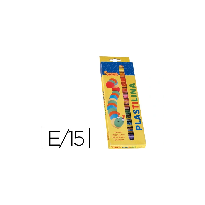 Jovi Plastilina Barra 15 gr Colores Surtidos Estuche 15 Unidades 0 Jovi Plastilina Barra 15 gr Colores Surtidos Estuche 15 Unidades 0