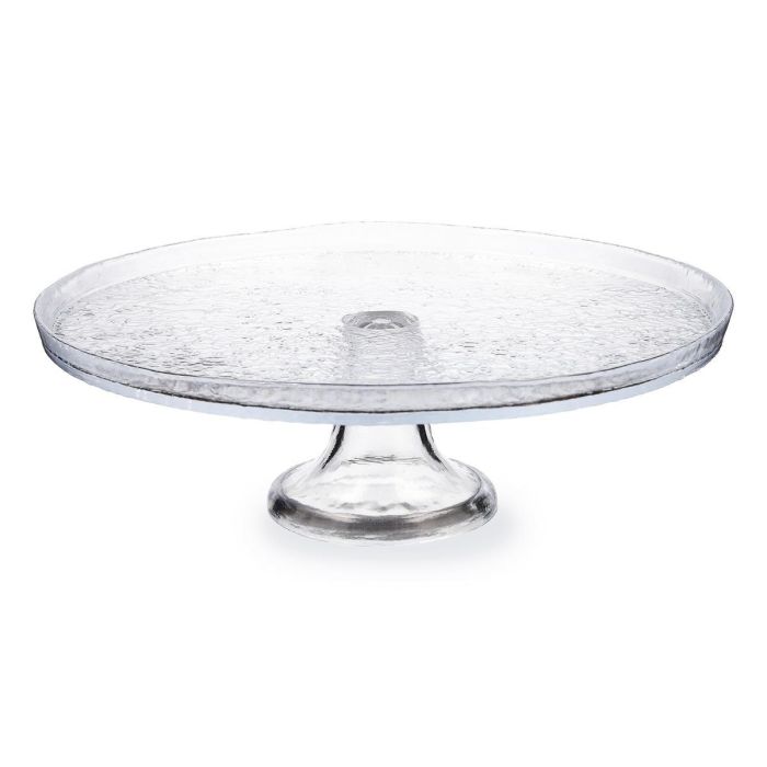 Quid Centro de Mesa Tiffany de Vidrio Transparente Decorado 28 cm (Pack 4 Unidades) Quid Centro de Mesa Tiffany de Vidrio Transparente Decorado 28 cm (Pack 4 Unidades)