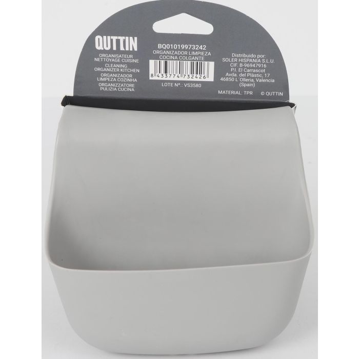 Quttin Organizador de Limpieza Colgante para Cocina 12.5 x 9.5 x 10 cm (24 Unidades) 9