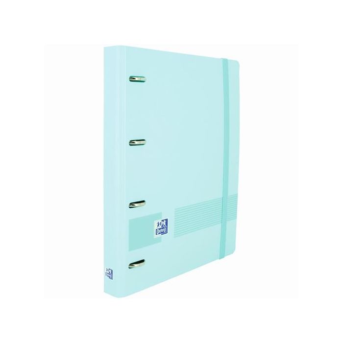 Oxford Live & Go Carpeta 4 Anillas 35 mm Europeanbinder A4+ Polyfoam C-Recambio 5x5 Azul Pastel Oxford Live & Go Carpeta 4 Anillas 35 mm Europeanbinder A4+ Polyfoam C-Recambio 5x5 Azul Pastel