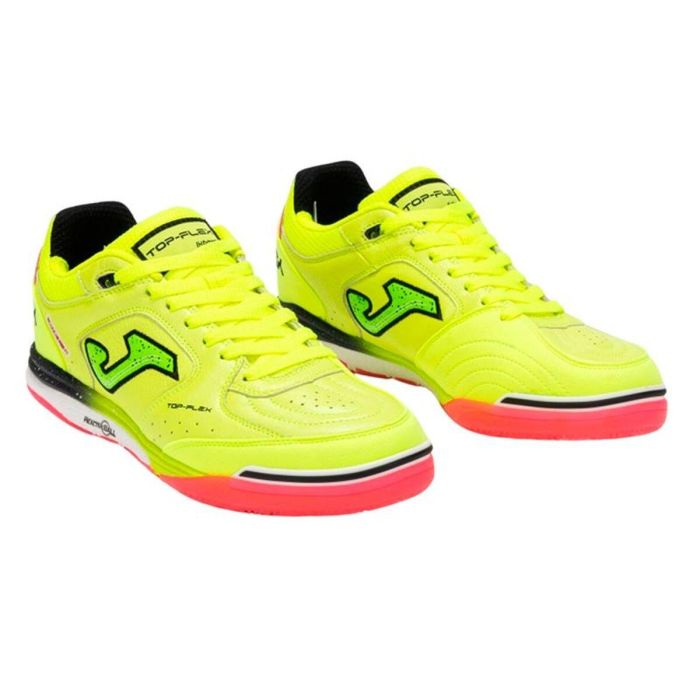 Zapatillas de Fútbol Sala para Adultos Joma Sport Top Flex Rebound 2509 Amarillo 11-12 Años 1