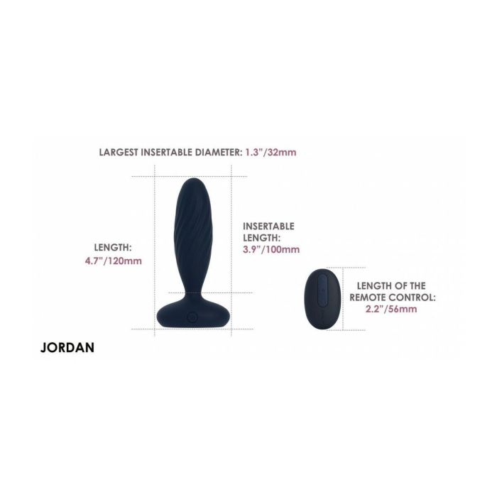 Plug Anal Svakom Negro (10 cm) 3 Plug Anal Svakom Negro (10 cm) 3
