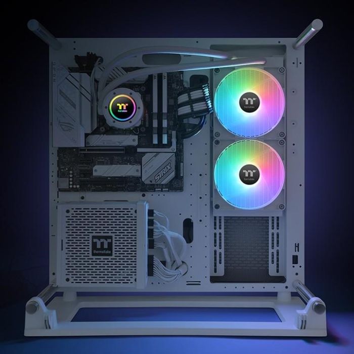 K Cooler Wasserkühlung Thermaltake TH280 V2 ARGB Sync CPU Liquid Cooler Snow Edition All-In-One 6 K Cooler Wasserkühlung Thermaltake TH280 V2 ARGB Sync CPU Liquid Cooler Snow Edition All-In-One 6