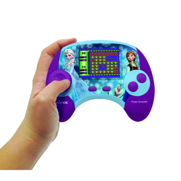 Lexibook Consola Educativa Bilingüe Francés/Inglés JCG100DPi1 Morado Pantalla LCD Frozen de 2,8 Pulgadas 3