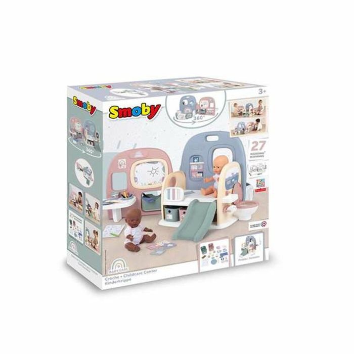 Smoby SMOB240307 Set de Puericultura Guardería con 5 Espacios y 27 Accesorios 5 Smoby SMOB240307 Set de Puericultura Guardería con 5 Espacios y 27 Accesorios 5